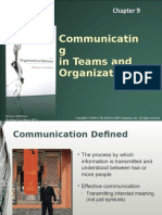 Organizational Behavior Chapter 9