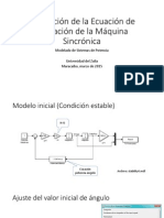 estabilidad de sistemas de potencia. simulacion