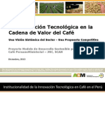 ACM 2013 La Innovacion Tecnol_gica en La Cadena Del Cafe