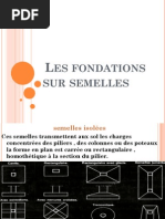 Fondations Sur Semelles