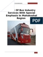 Study of The Bus Industry With Special Emphasis in Mahakoshal Region