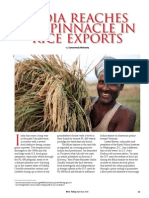 Rice Today Vol. 14, No. 2 India Reaches The Pinnacle in Rice Exports