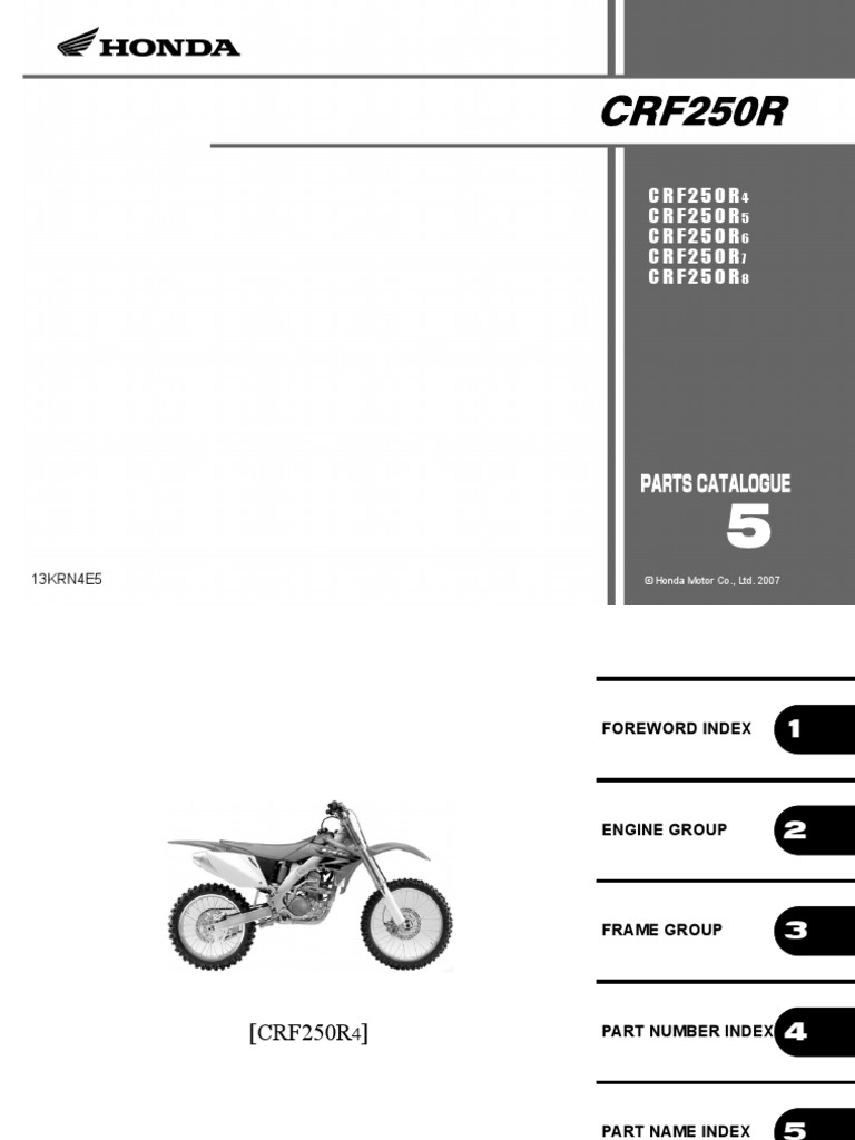 Crf250r service manual Clutch Vehicle Parts Free 30day Trial