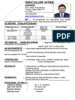 Alok Kumar Pradhan: Date of Birth Phone E-Mail Career Objective: Academic Qualifications