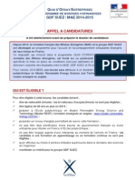 Appel Candidature 2014 Polytechique Version Francaise Pour Diffusion