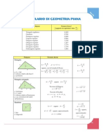 Formulario Geometria Piana