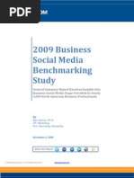 Download 2009 Business Social Media Benchmarking Study by api-22272015 SN26182490 doc pdf