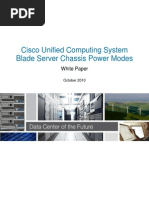 Cisco Unified Computing System Blade Server Chassis Power Modes