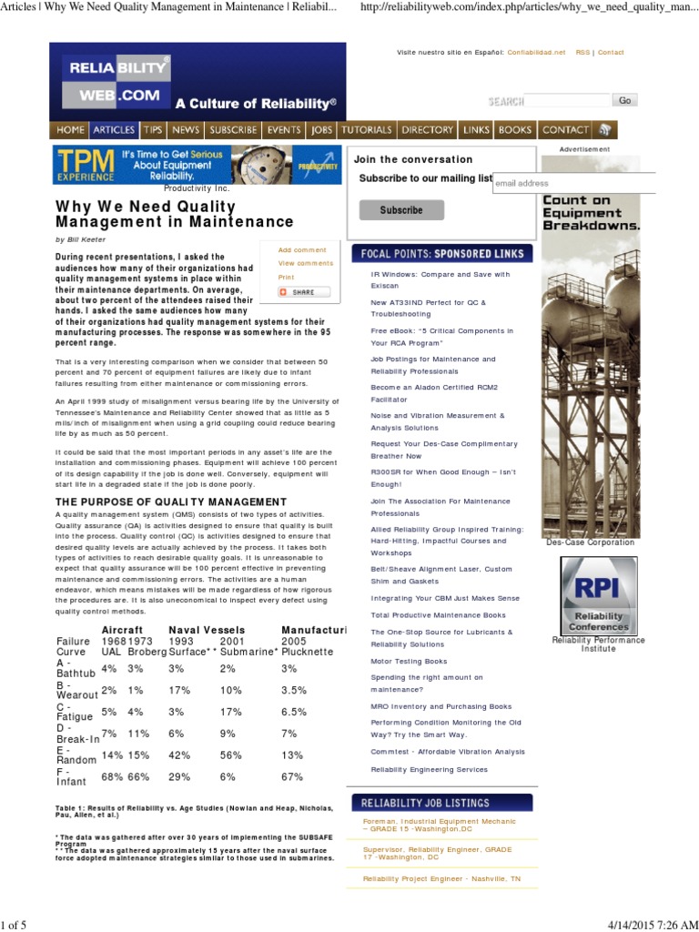 why articles assurance