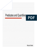 Predicate&Quantifier for Computer