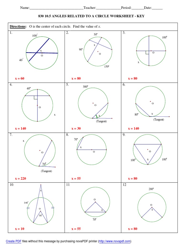 830 10.5 Worksheet Answers | PDF
