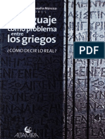 El Lenguaje Como Problema Entre - Luis A. Castello