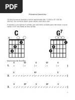 Primeiros Exercicios