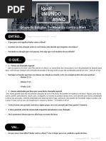 estudo biblico - acampamento