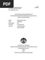 Download Laporan Praktikum Mikrobiologi Pengamatan Mikroorganisme Udara dengan Air Monitoring by Jony Kechap SN261840433 doc pdf