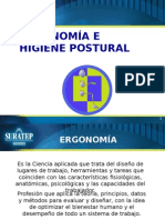 Ergonomia e Higiene Postural