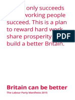 Labour Manifesto 2015