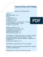 Articulos Importantes Codigo Penal