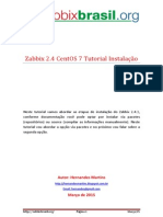 Tutorial Zabbix 2.4 CentOS 7 Portugues