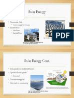 Solar Energy Example