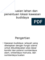 Tata Guna Dan Pengembangan Lahan Pertemuan 13