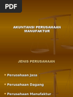 Akuntansi Perusahaan Manufaktur