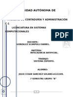 Documentación de Sistema Experto Con Codigo Fuente de Las Bases de Cocnocimento 1,2 y 3.