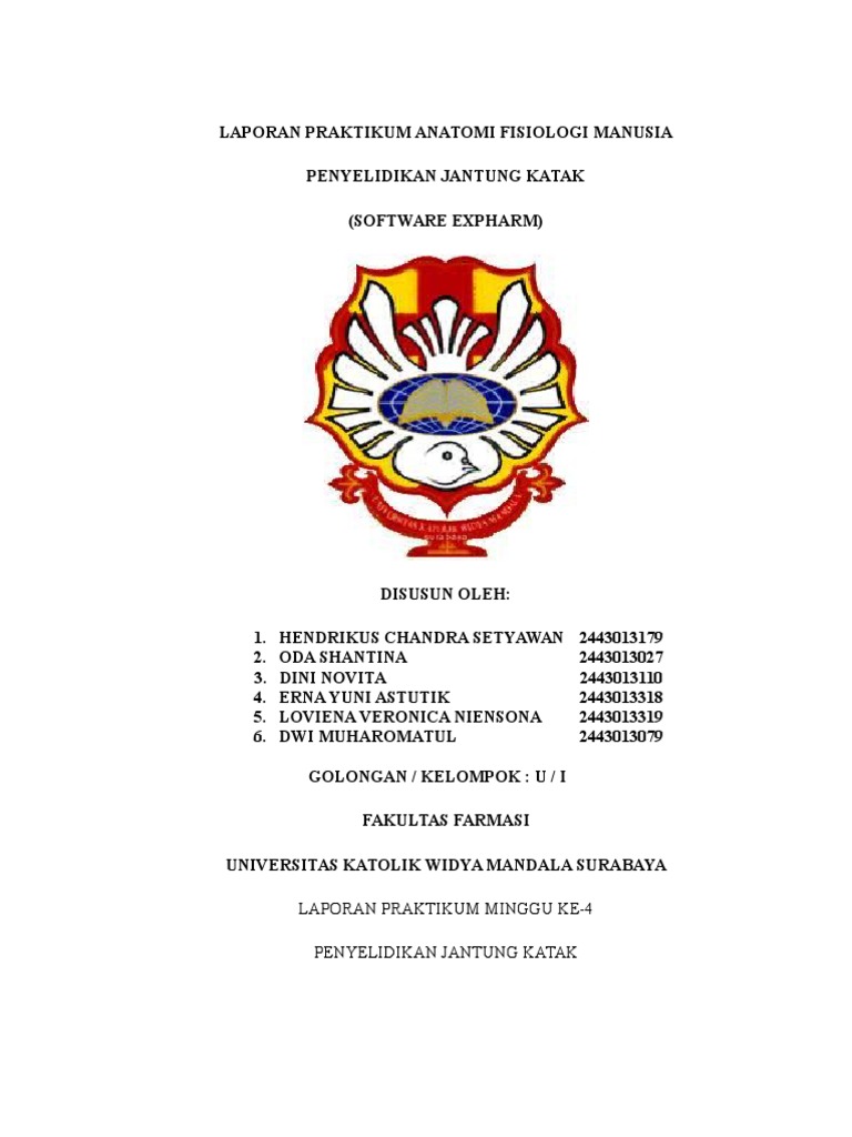 Laporan Praktikum Anatomi Fisiologi Manusia Penyelidikan Jantung Katak