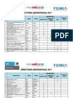 Directorio Aeroespacial 2011