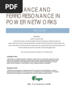 Download 2013 08 30 TB C4 307 Resonance and Ferroresonance in Power Networks Final for SC by Jos Rubens Macedo Junior SN261864748 doc pdf