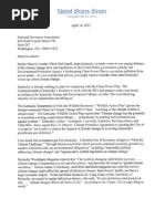 Clean Power Plan Letter