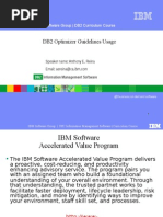 Reina - DB2 Optimizer Guidelines Usage