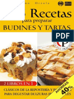 168 Recetas para Preparar Budin