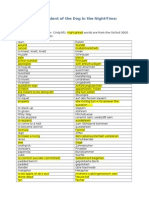 The Curious Incident of The Dog in The Night - Vocab