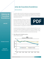 Informe Coyuntura Economica - Marzo 2015