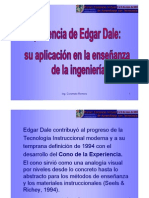 Experiencia de Edgar