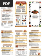 Outback Steakhouse Menu PDF