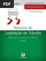 Resumo Legislacao Transito 2ed