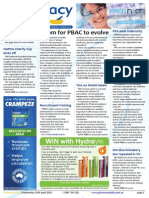 Pharmacy Daily For Wed 15 Apr 2015 - Room For PBAC To Evolve, PPA Adds Indemnity, TGA On NSAID Labels, Health, Beauty and New Products, and Much More