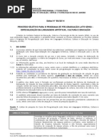 Edital NÂº 50-2014