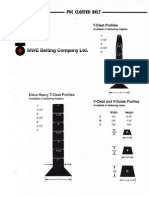 Cleat and Guide Profiles