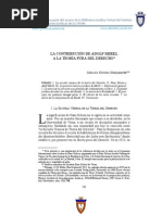 La Contribucion de Adolf Merkl a La Teoria Pura Del Derecho