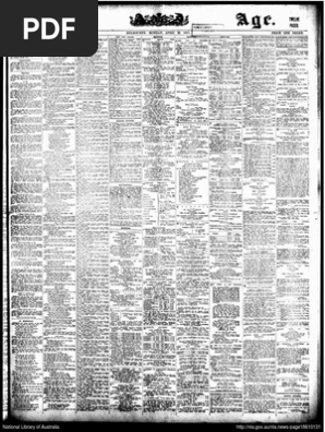 The Age Monday 26 April 1915
