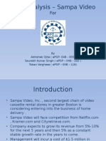 Sampa Video Case Analysis Submission by Abhishek Ojha EPGP 04B 003 Saurabh Singh EPGP 04B 102 and Toban Varghese EPGP 04B 116