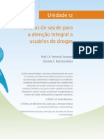 Unidade 12 - Politicas de Saude para A Atencao Integral A Usuarios de Drogas