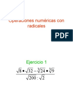 LISTO RADICACION de NATURALES Operacionesnumricasconradicales-110218113433-Phpapp02