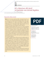 01.072 Caso Clínico. Síndrome Febril y Deterioro Del Nivel de Conciencia en Paciente Con Cirrosis Hepática