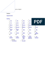 Learn Common English Numbers