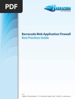 Barracuda Web Application Firewall Best Practices Guide PDF