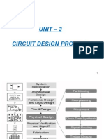 Unit - 3 Circuit Design Process